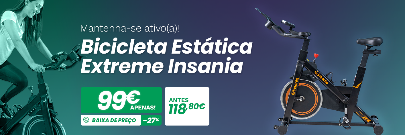 Bicicleta EstÃ¡tica Extreme Insania